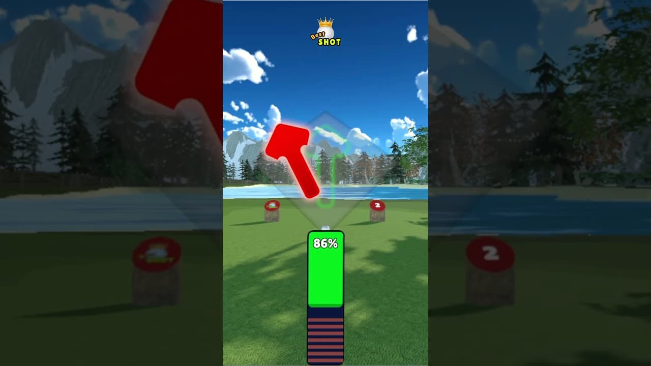 Can YOU Hit a Hole-in-One in One Try? ⛳️ #BestShot